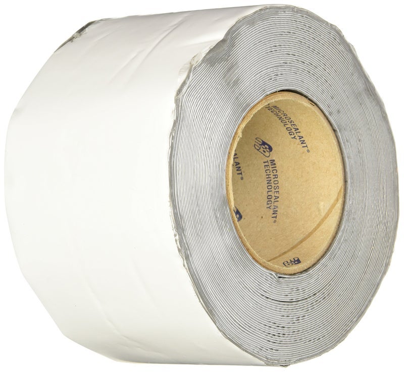 EternaBond White Mobile Home RV Rubber Roof Repair 4" x 10' - Image 2